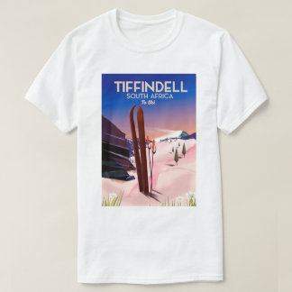 Tiffindell South Africa Ski poster T-Shirt