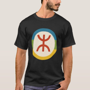 Tifinagh Symbol Amazigh People Berber Motif Yaz Si T-Shirt