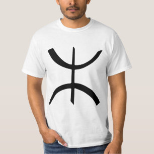 Tifinagh t-shirt letter Z (ⵣ)