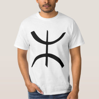 Tifinagh t-shirt letter Z (ⵣ)