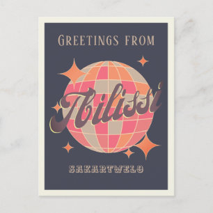 Tiflis Tbilisi Georgia Sakartwelo europe greetings Postcard