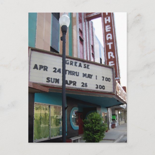 Tifton theatre postcard (Front)
