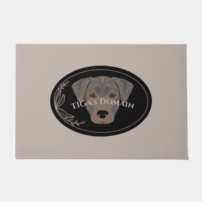 TIGA’s customisable Door Mat (Front)