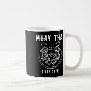 Tigar Style Muay Thai Vintage Kickboxing Training Coffee Mug