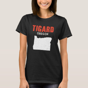 Tigard Oregon USA State America Travel Oregonian T-Shirt