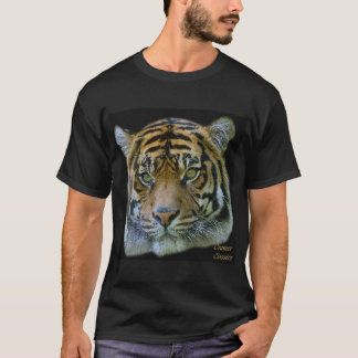 tiger1_black/bgrnd T-Shirt