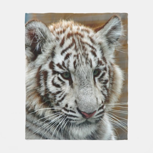 Tiger20151001 Fleece Blanket (Front)
