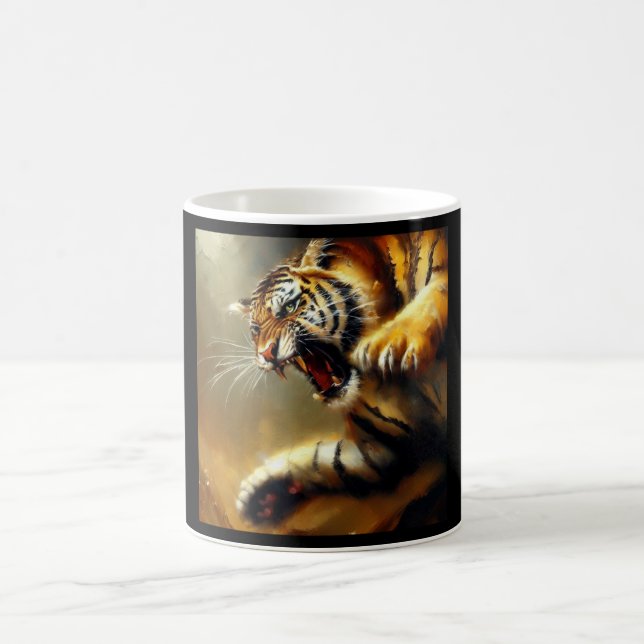 Tiger (12) Wild Cat Coffee Mug (Center)