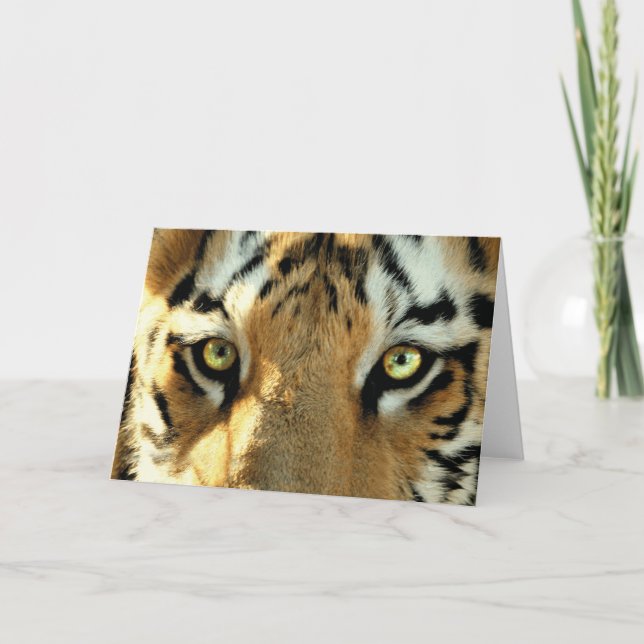 Tiger 1 - Greeting Card (Front)