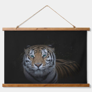 Tiger 26"x36" Vertical (Portrait), One Panel Hanging Tapestry