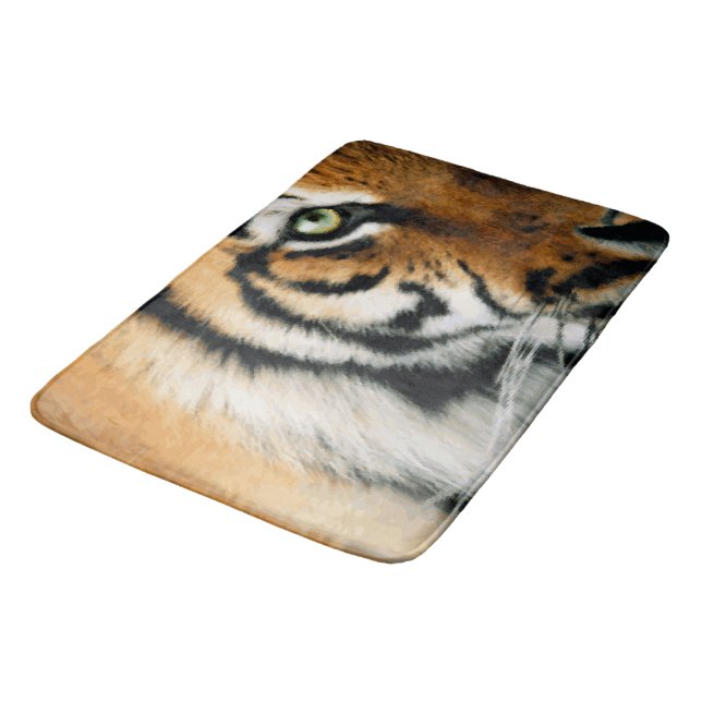 Tiger 2 - Bath Mat (Angled)