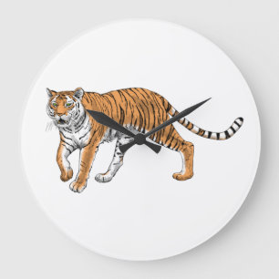 Tiger 2 large clock