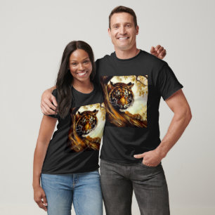 Tiger (5) Wild Cat  T-Shirt