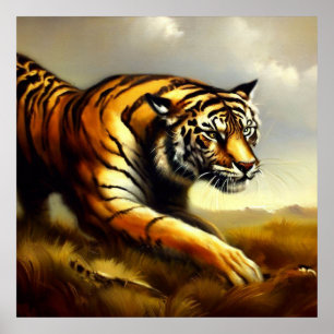 Tiger (7) Wild Cat  Poster