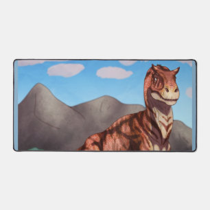 Tiger Allosaurus Desk Mat