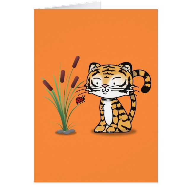 Tiger and a ladybug (Front)
