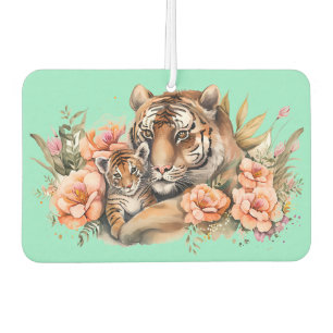 Tiger and Cub  Car Air Freshener
