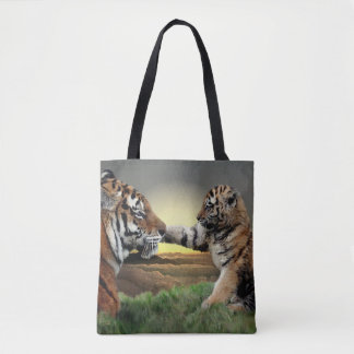 Tiger and Cub Digital Edition All-Over-Print Bag