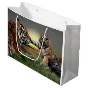 Tiger and Cub Gift Bag