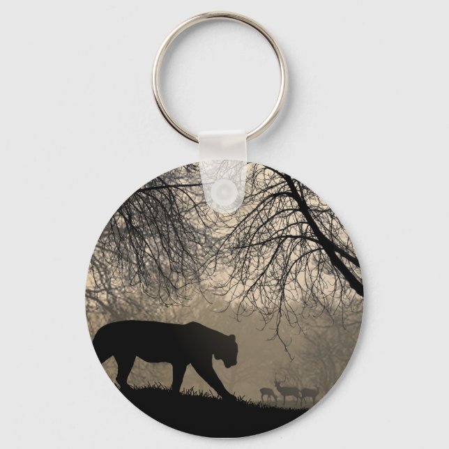 Tiger and Deer Key Ring (Front)