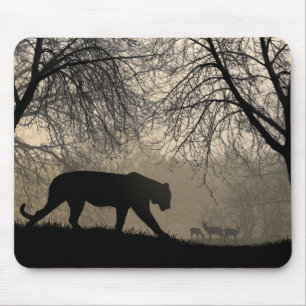 Tiger and Deer Mouse Mat
