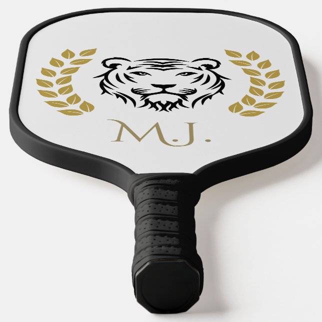 Tiger and Laurels Pickleball Paddle (Laydown)