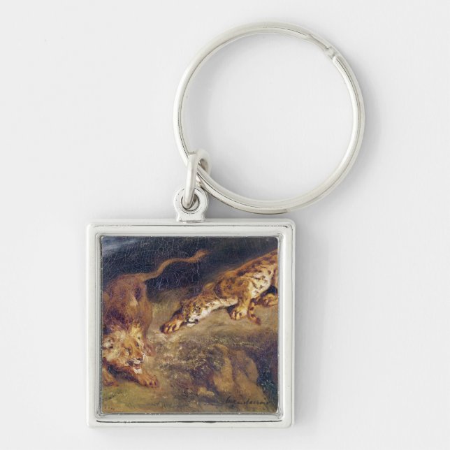 Tiger and Lion Key Ring (Front)