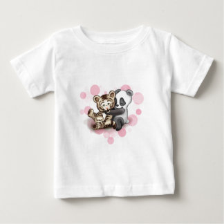 Tiger and Panda Baby T-Shirt