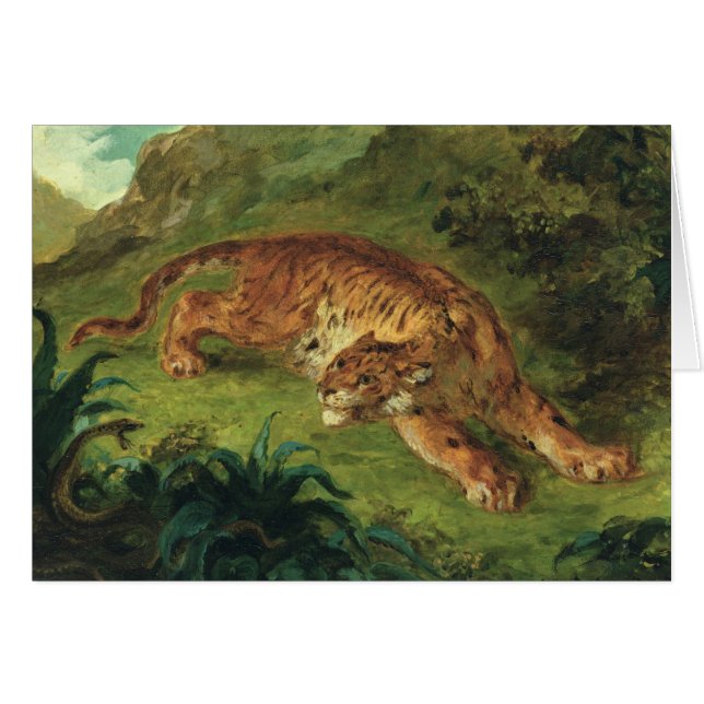 Tiger and Snake, 1858 (Front Horizontal)