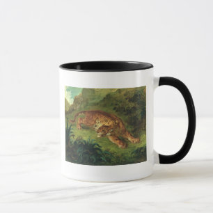 Tiger and Snake, 1858 Mug