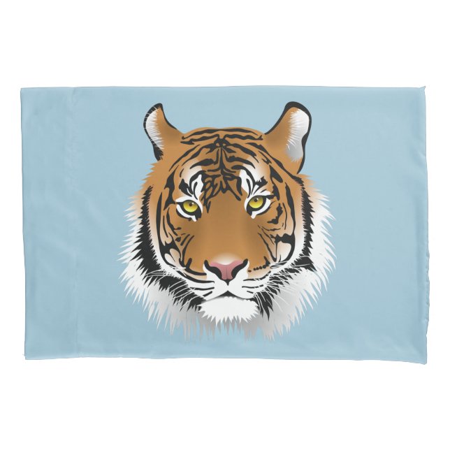 Tiger And Unicorn Pillowcase (Front)