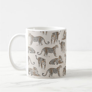Tiger Animal Pink Modern Coffee Mug