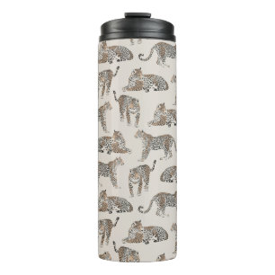 Tiger Animal Pink Modern Thermal Tumbler