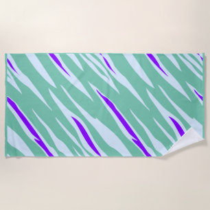 Tiger Animal Print Summer Beach Towel