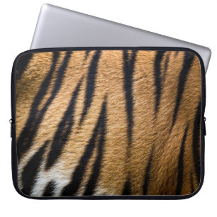 tiger animal skin fur texture nature stripes patte laptop sleeve