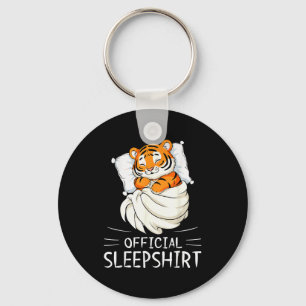 Tiger Animal Sleepshirt Pajamas Nightgown Key Ring