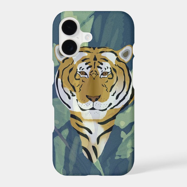 Tiger Apple iPhone 8/7, Barely There Phone Case (Back)