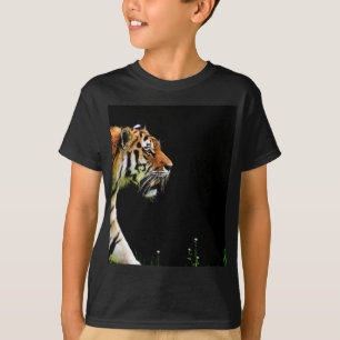 Tiger Approaching - Wild Animal Artwork T-Shirt