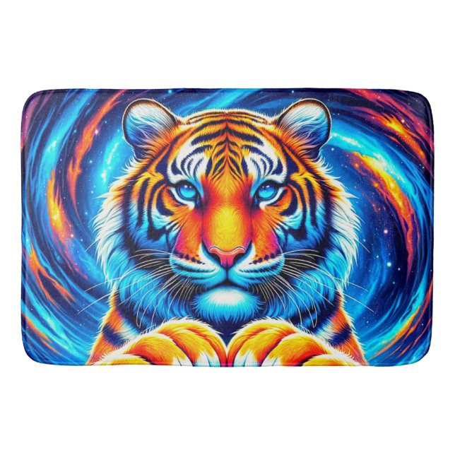 Tiger Art Bath Mat (Front)