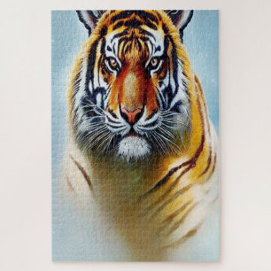 Tiger Art Face Painting    Jigsaw Puzzle