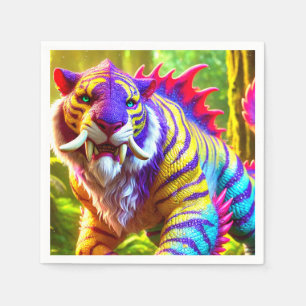 Tiger Art Napkin