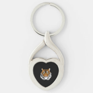 TIGER ART NECKLACE KEYCHAIN