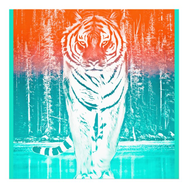Tiger Art Print       (Front)