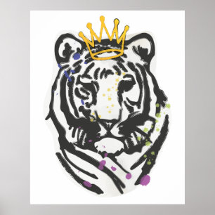 Tiger Artwork Poster 