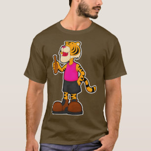 Tiger at Drinking Beer with Beer bottle T-Shirt