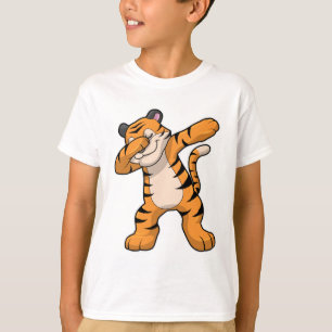 Tiger at Hip Hop Dance Dab T-Shirt