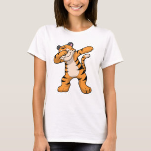 Tiger at Hip Hop Dance Dab T-Shirt