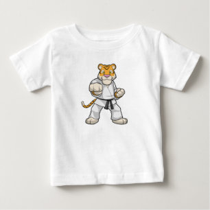Tiger at Martial arts Karate Baby T-Shirt