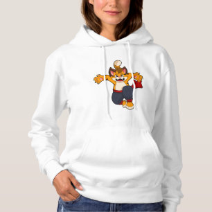 Tiger at Martial arts Karate Hoodie