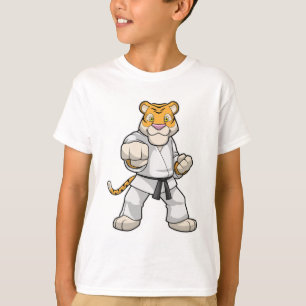 Tiger at Martial arts Karate T-Shirt